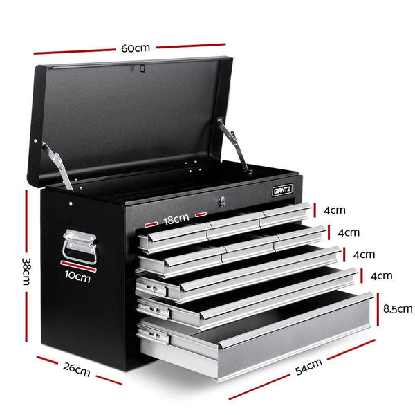 Giantz 14 Drawers Toolbox Chest Cabinet Mechanic Trolley Garage Tool Storage Box Deals499