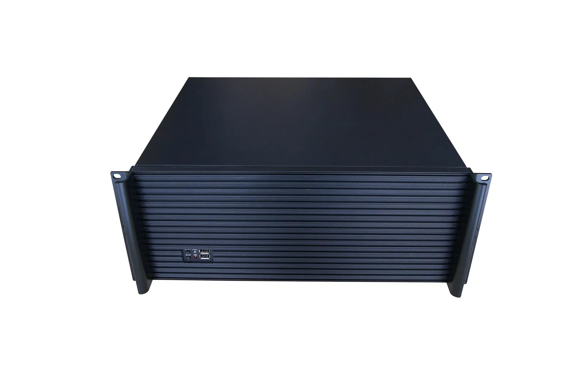 TGC Rack Mountable Server Chassis 4U 390mm Depth, 5x Int 3.5' Bays, 7x Full Height PCIE Slots, ATX PSU/MB TGC