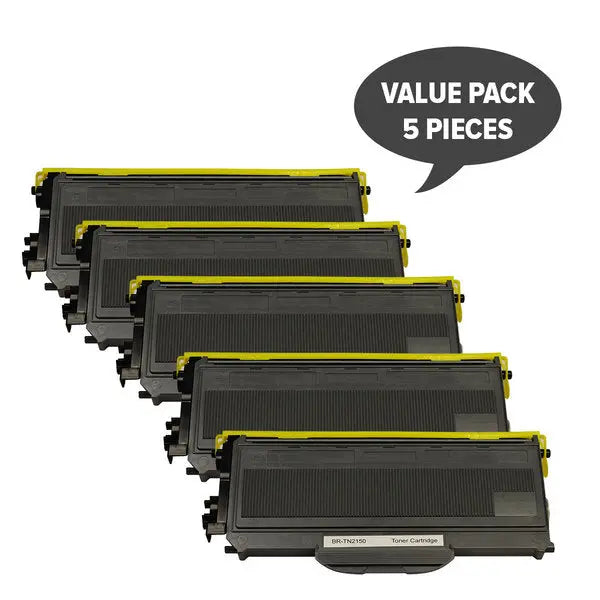TN-2150 TN360 Black Premium Toner (Set of 5) BROTHER