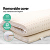 Giselle Bedding Pure Natural Latex Mattress Topper 7 Zone 5cm Double Giselle