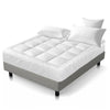 Giselle Double Mattress Topper Pillowtop 1000GSM Microfibre Filling Protector Giselle