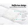 Giselle Double Mattress Topper Pillowtop 1000GSM Microfibre Filling Protector Giselle