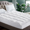 Giselle Double Mattress Topper Pillowtop 1000GSM Microfibre Filling Protector Giselle