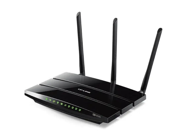 TP-LINK Archer VR400 AC1200 Wireless VDSL/ADSL Modem Router 1.2Gbps 867Mbps @ 5GHz 300Mbps @ 2.4GHz 3xLAN 1xWAN 1xUSB 1xRJ11 3xAntenna TP-LINK