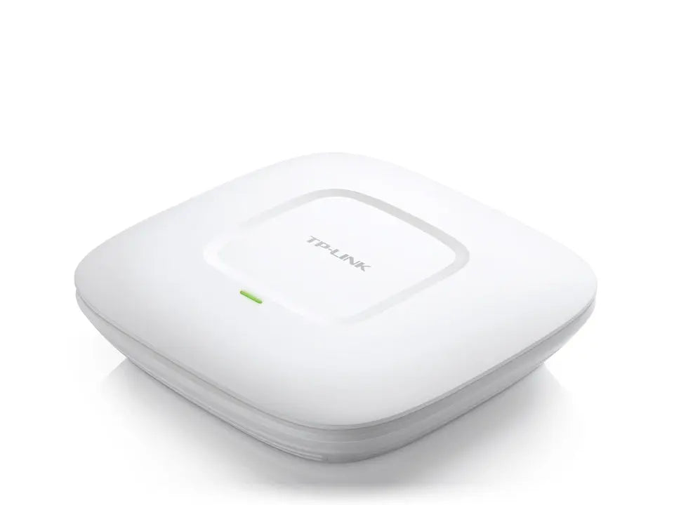 TP-LINK EAP110 300Mbps Wireless N300 Ceiling Mount Access Point 1x1Gbps RJ45 PoE 1x Console Port 2x4dBi Omni Internal Antenna TP-LINK