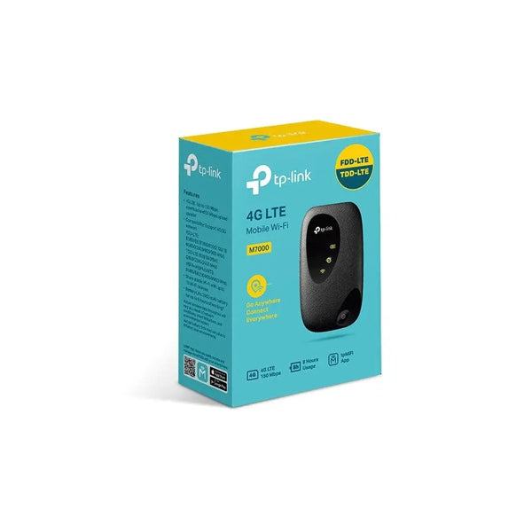 TP-LINK M7000 4G LTE Mobile Wi-Fi 2000 mAh, 10 Devices, 4G, Rechargeable Battery TP-LINK