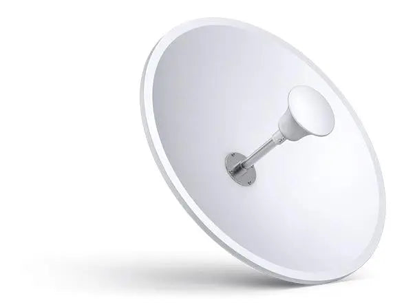 TP-LINK TL-ANT2424MD 2.4GHz 24dBi 2×2 MIMO High-gain Directional Dish Antenna Long Distance Point-to-Point Bridge Weatherproof Pole (LS) TP-LINK