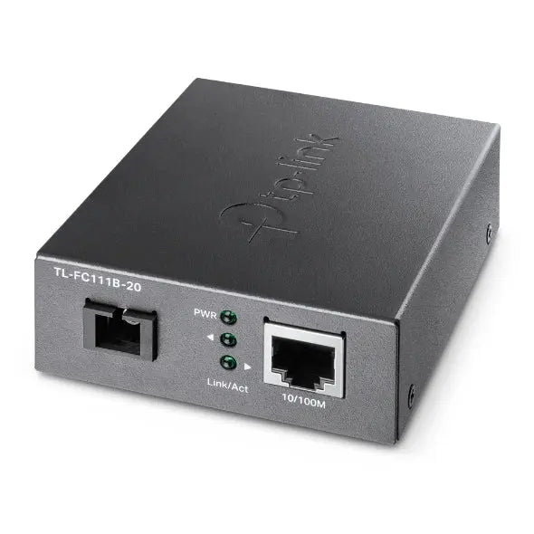 TP-LINK TL-FC111B-20 10/100 Mbps WDM Media Converter - IEEE 802.3u 1550nm 20KM (Compatible with TL-FC111A-20) TP-LINK