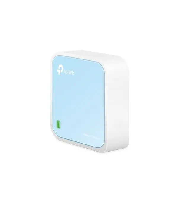 TP-LINK TL-WR802N N300 Wireless N Nano Router 2.4GHz 300Mbps 1x100Mbps LAN/WAN 1xMicro USB 802.11bgn Built-in Antenna Pocket Size Travel Router TP-LINK