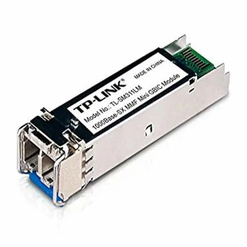 TP-Link SM311LM Multi-Mode Mini GBIC SFP Module, IEEE 802.3z, LC-Type, 850nm, 0.55km Multi-mode TP-LINK