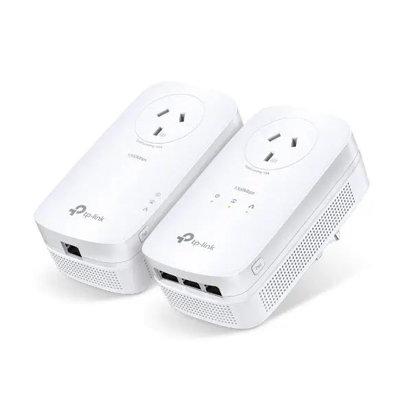 TP-Link TL-PA8033P KIT AV1300 3-Port Gigabit Passthrough Powerline Starter Kit TP-LINK