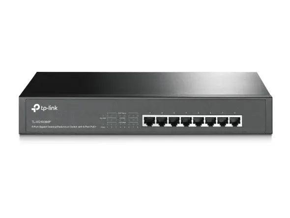 TP-Link TL-SG1008MP 8-Port Gigabit Desktop/Rackmount Switch with 8-Port PoE+ (Replacement model of TL-SG1008PE) TP-LINK