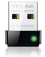 TP-Link TL-WN725N N150 Nano Wireless N USB Adapter 2.4GHz (150Mbps) 1xUSB2 802.11bgn Internal Antenna miniature design for Notebook Laptop TP-LINK
