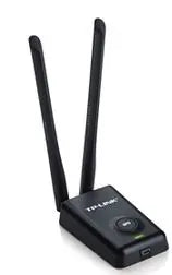 TP-Link TL-WN8200ND N300 High Power Wireless USB Adapter 2.4GHz (300Mbps) mini USB 802.11bgn 2*5dBi Antennas 1.5m USB cable (relace WN7200ND) TP-LINK