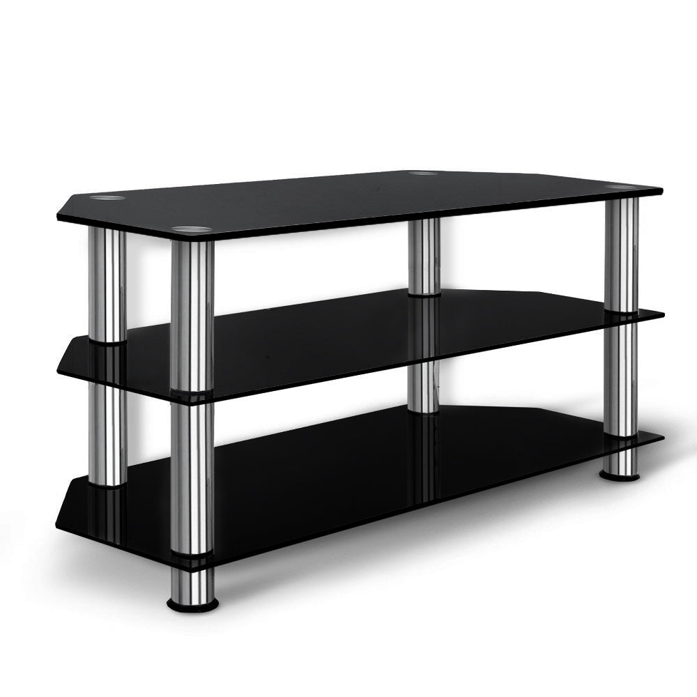 Artiss TV Stand Entertainment Unit Media Cabinet Temptered Glass 3 Tiers Deals499