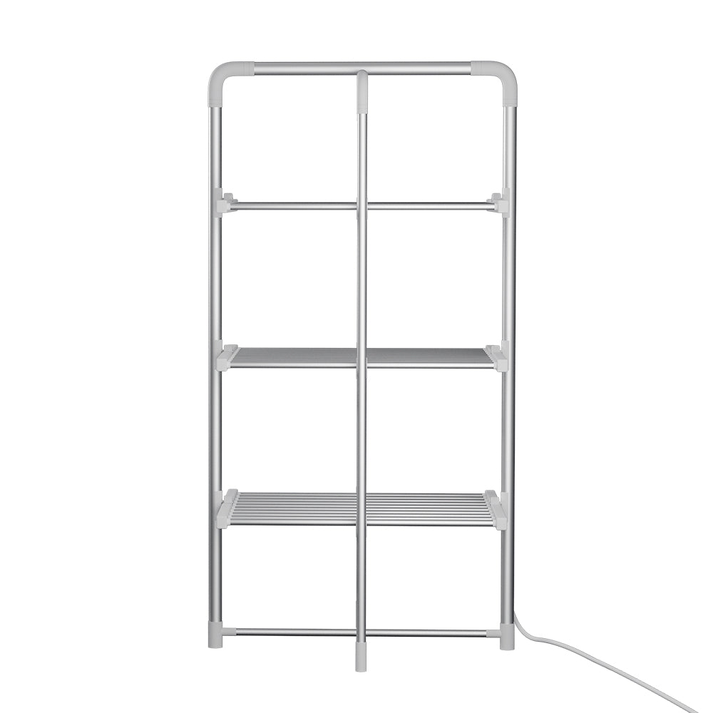Devanti Electric Heated Towel Clothes Rail Rack Airer Dryer Warmer Stand 300W from Deals499 at Deals499
