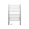 Devanti Electric Heated Towel Rail Rails Warmer Rack Aluminium 10 Bars Deals499