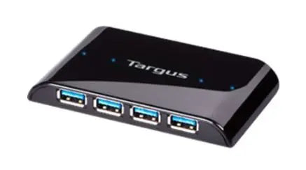 Targus SuperSpeed⢠4 Port USB3.0 Hub with Transfer Rate of 615MB/Sec TARGUS
