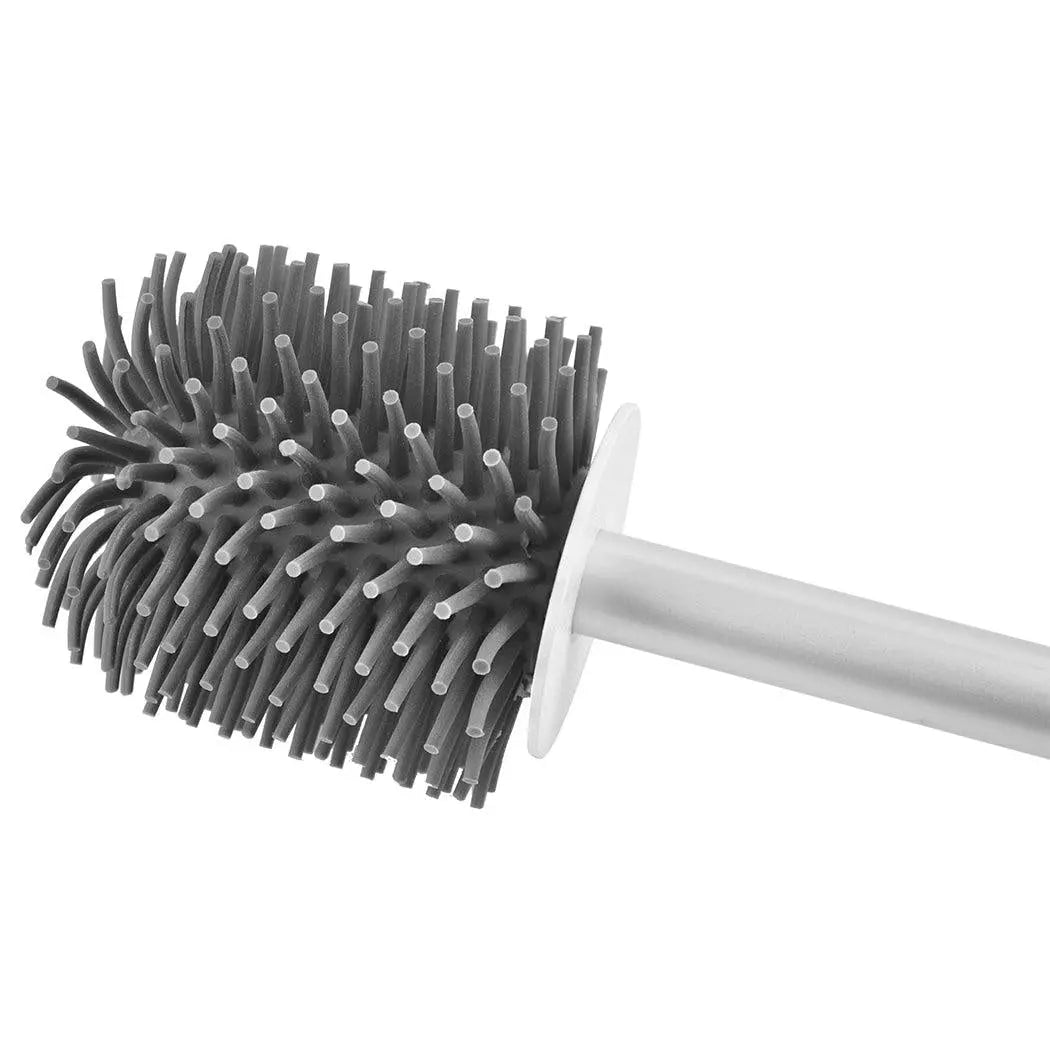 Toilet Brush With Holder Soft Bristle Bathroom Cleaning Tool Home/Office Set Deals499