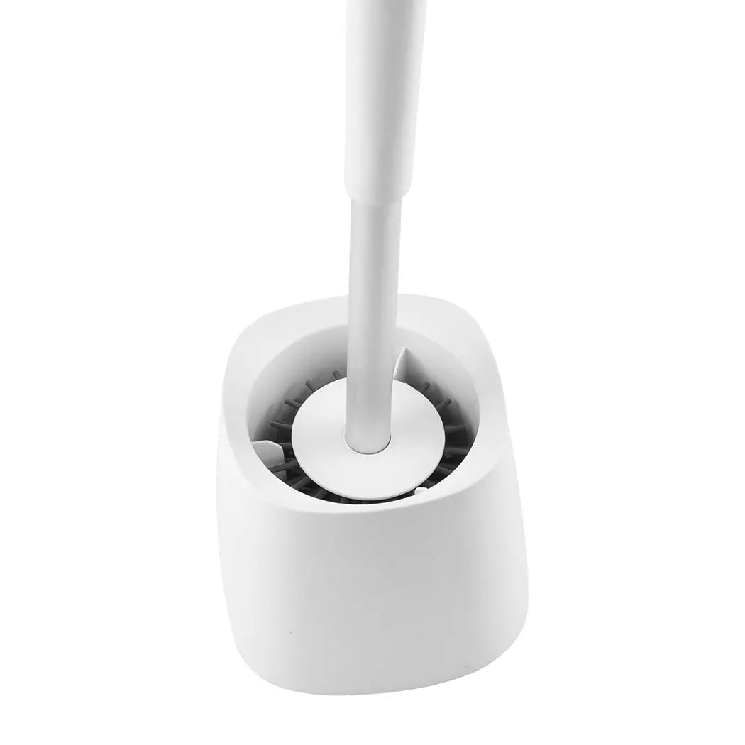 Toilet Brush With Holder Soft Bristle Bathroom Cleaning Tool Home/Office Set Deals499
