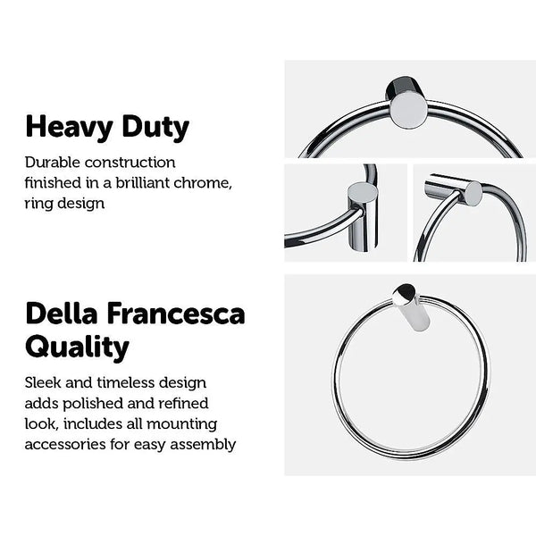 Towel Ring Rail Grade 304 Stainless Steel 18cm Deals499