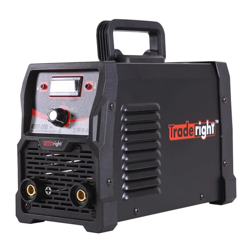 Traderight 200Amp DC iGBT Inverter MMA Welding Machine Stick Portable 15A Plug Deals499