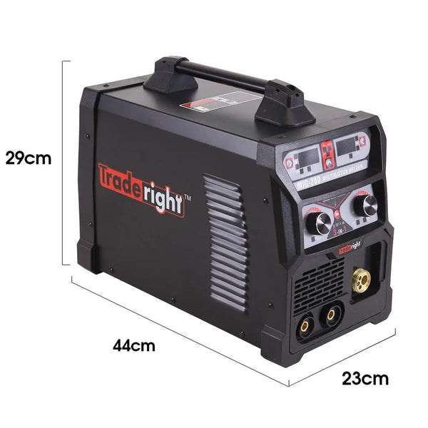 Traderight 200Amp Welder MIG ARC MAG Welding Machine Gas / Gasless Portable Deals499