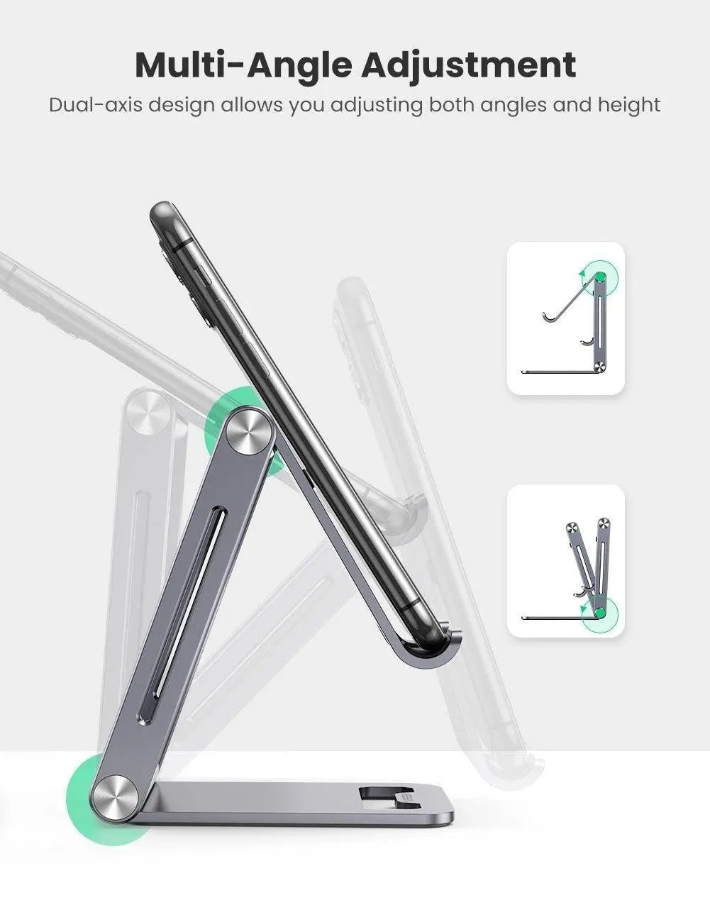 UGREEN 80708 Adjustable Aluminum Phone Holder Deals499