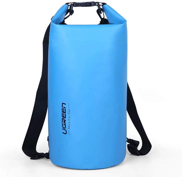 UGREEN Floating Waterproof Dry Bag for Cycling/Biking/Swimming/Rafting/Water Sport - Blue Deals499