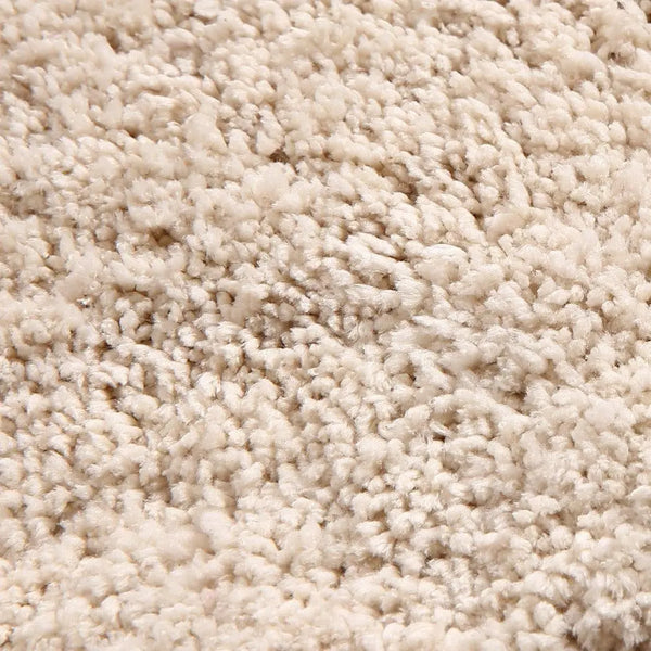 Ultra Soft Anti Slip Rectangle Plush Shaggy Floor Rug Carpet in Beige 60x220cm Deals499