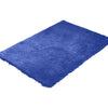 Ultra Soft Anti Slip Rectangle Plush Shaggy Floor Rug Carpet in Blue 60x220cm Deals499