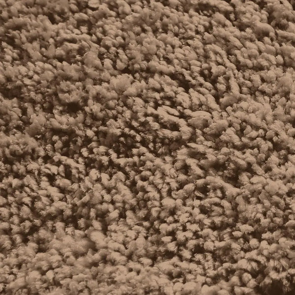 Ultra Soft Anti Slip Rectangle Plush Shaggy Floor Rug Carpet in Taupe 90x150cm Deals499