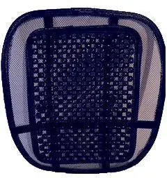 Universal Bs67 Black Mesh Back-Support With Plastic Spikes. Deals499