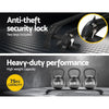 Universal Car Roof Rack Cross Bars 90cm Aluminium Adjustable Lockable 75kg Clamps Deals499