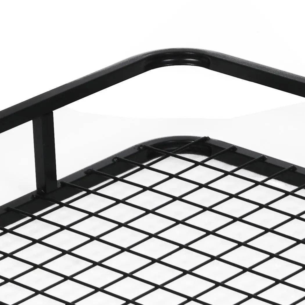 Universal Roof Rack Basket Heavy duty Steel Luggage Carrier Cage Vehicle Cargo Deals499