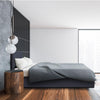 Milano Luxury Gas Lift Bed Frame Base And Headboard With Storage All Sizes Charcoal King Deals499