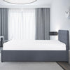 Milano Capri Luxury Gas Lift Bed Frame Base And Headboard With Storage All Sizes Grey Single Deals499