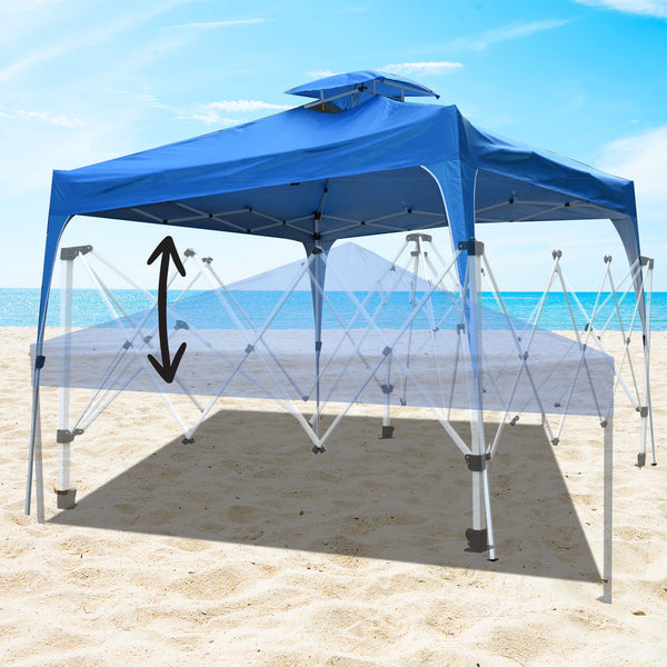 Arcadia Furniture 3M x 3M Outdoor Folding Tent - Navy Deals499