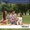 Arcadia Furniture Gazebo 3 x Metre Canopy Navy Portable Pop Up Outdoor Beach Deals499