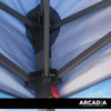 Arcadia Furniture Gazebo 3 x Metre Canopy Navy Portable Pop Up Outdoor Beach Deals499