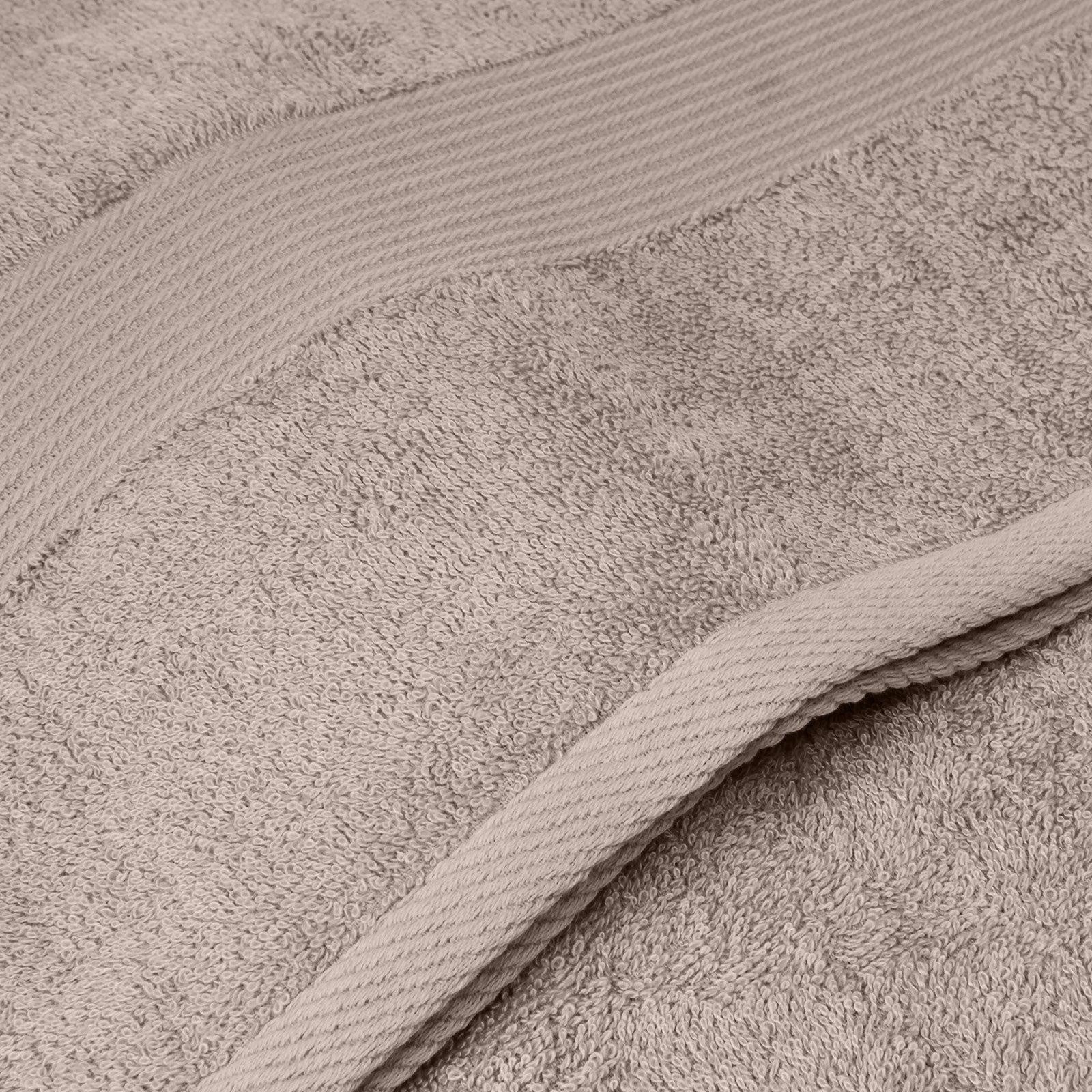 Royal Comfort 5 Piece Cotton Bamboo Towel Set 450GSM Luxurious Absorbent Plush Champagne Deals499