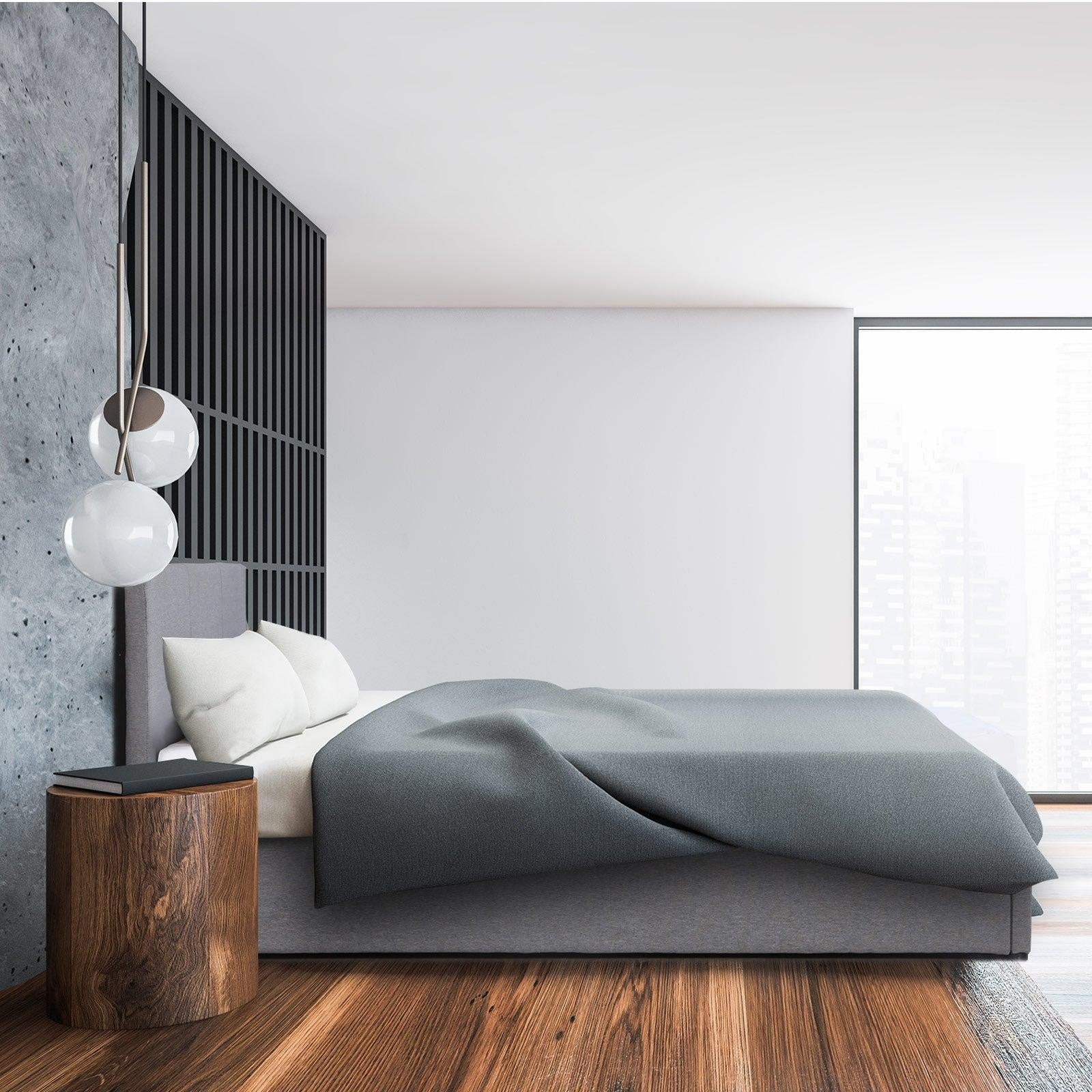 Milano Luxury Gas Lift Bed Frame Base And Headboard With Storage All Sizes Grey King Deals499