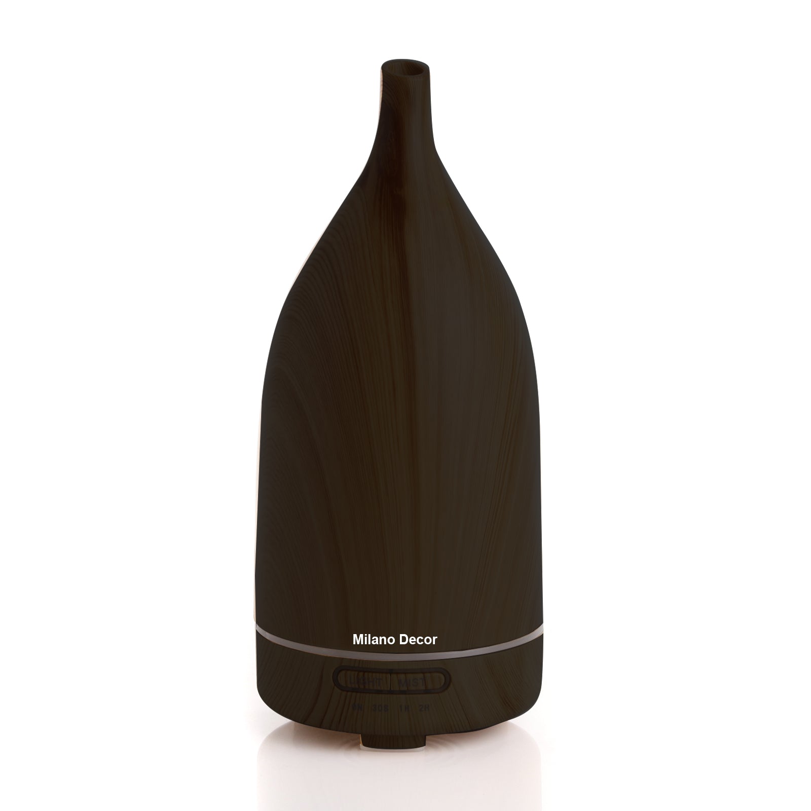 Milano Decor Aroma Diffuser 100ml Ultrasonic Humidifier Purifier And 3 Pack Oils - Dark Wood Deals499