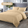 Royal Comfort Bamboo Blended Quilt Cover Set 1000TC Ultra Soft Luxury Bedding King Oatmeal Deals499