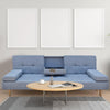 Casa Decor Mendoza 2 in 1 Sofa Bed Couch Grey Pull Down Cupholder 3 Seats Futon Deals499