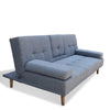 Casa Decor Mendoza 2 in 1 Sofa Bed Couch Grey Pull Down Cupholder 3 Seats Futon Deals499