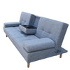Casa Decor Mendoza 2 in 1 Sofa Bed Couch Grey Pull Down Cupholder 3 Seats Futon Deals499