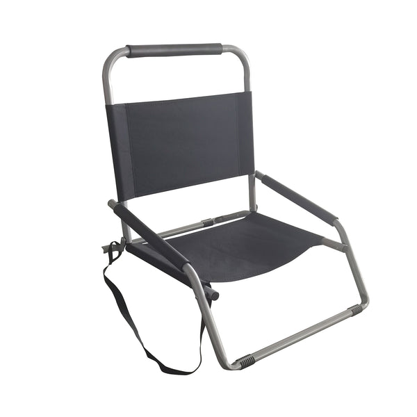 Havana Outdoors Beach Chair 2 Pack Folding Portable Summer Camping Outdoors - Black Deals499