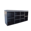 Milano Decor 2 in 1 Shoe Organiser With Bench Storage - Black And Grey Deals499