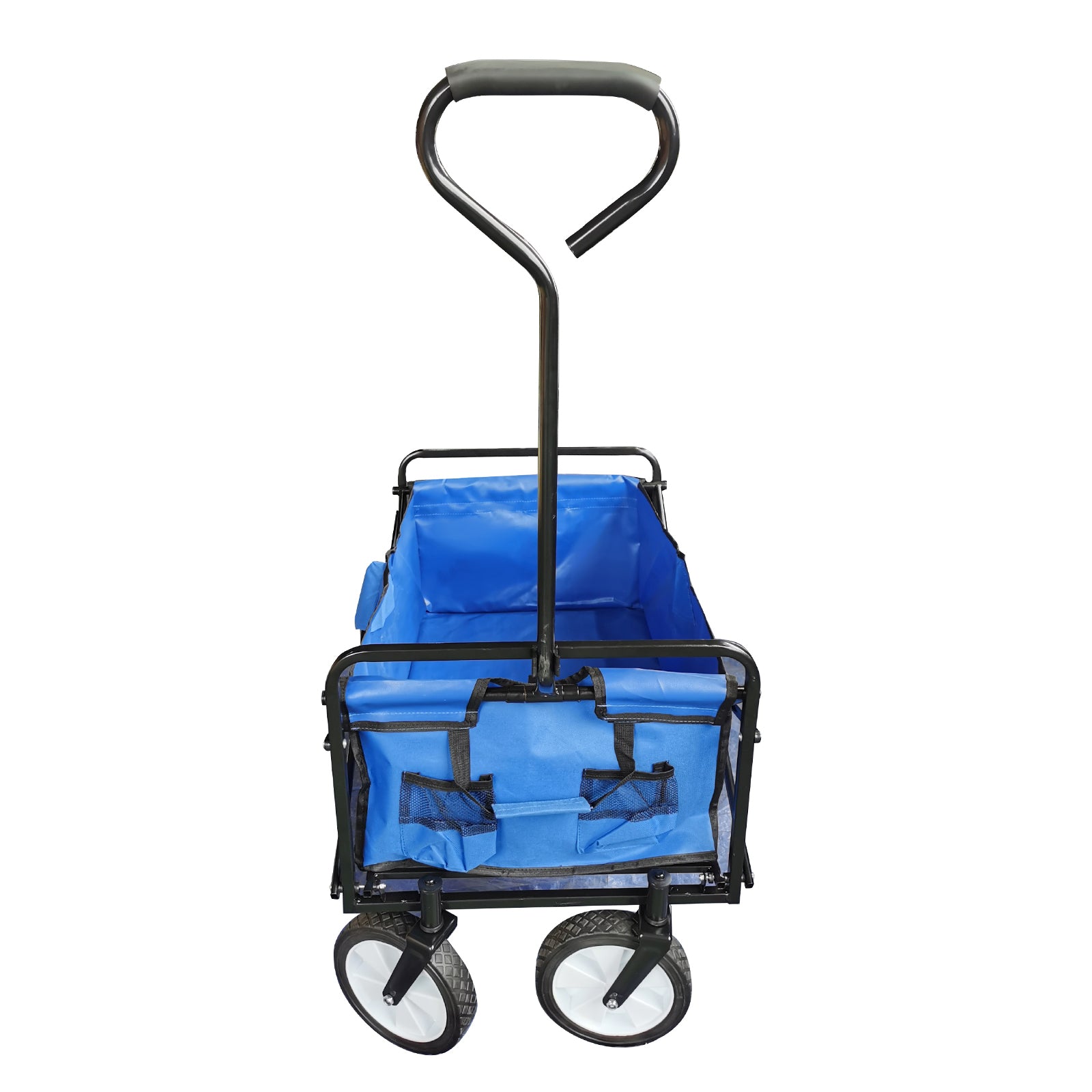 Havana Outdoors Collapsible Beach Trolley Garden Cart Foldable Picnic Navy Deals499
